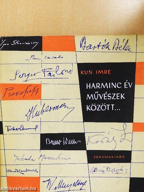 Harminc év művészek között