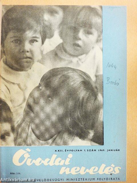 Óvodai nevelés 1969/1970. január-december
