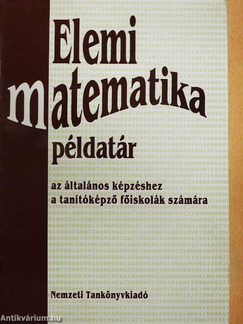 Elemi matematika példatár