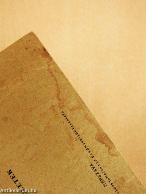 Kémiai táblázatok II.