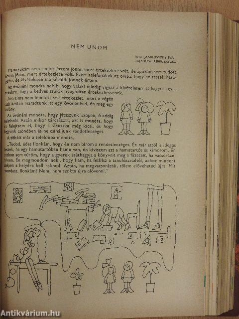 Óvodai nevelés 1969/1970. január-december