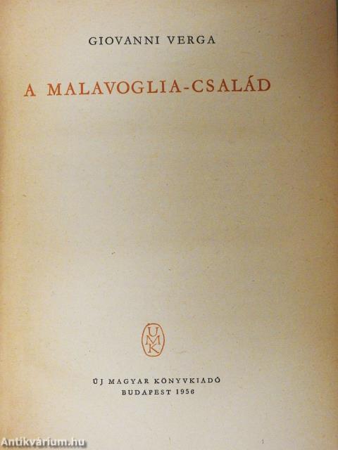 A Malavoglia család