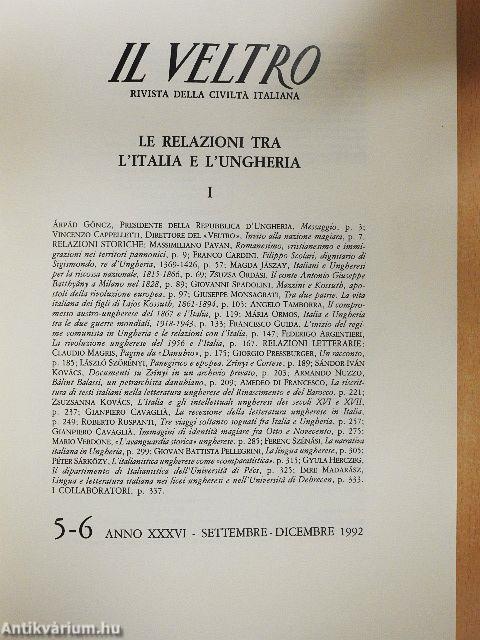 Il Veltro settembre-dicembre 1992