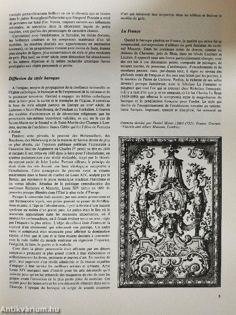 Le mobilier Baroque