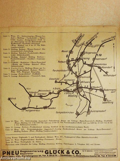 Führer Mödling und Umgebung
