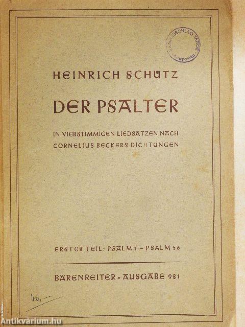 Der Psalter (gótbetűs)