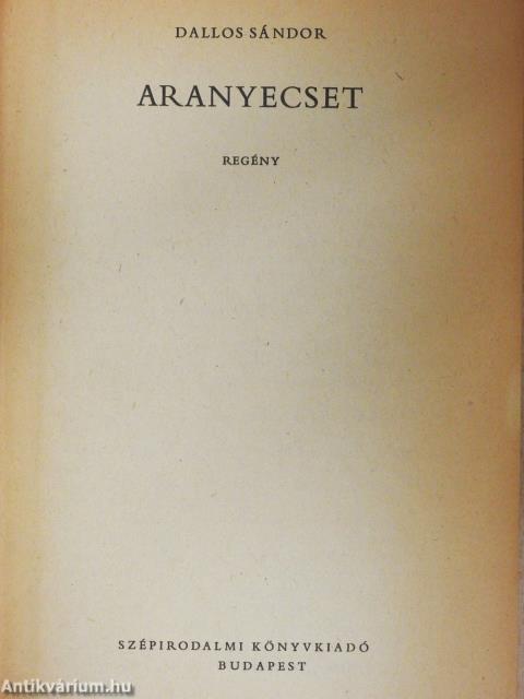 Aranyecset