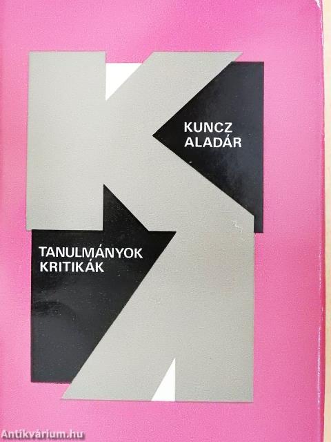 Tanulmányok, kritikák