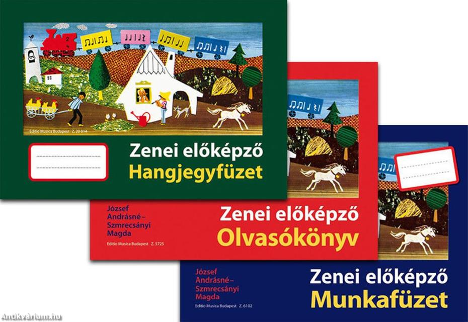 ZENEI ELŐKÉPZŐ PACK (TANKÖNYV, MUNKAFÜZET, HANGJEGYFÜZET)