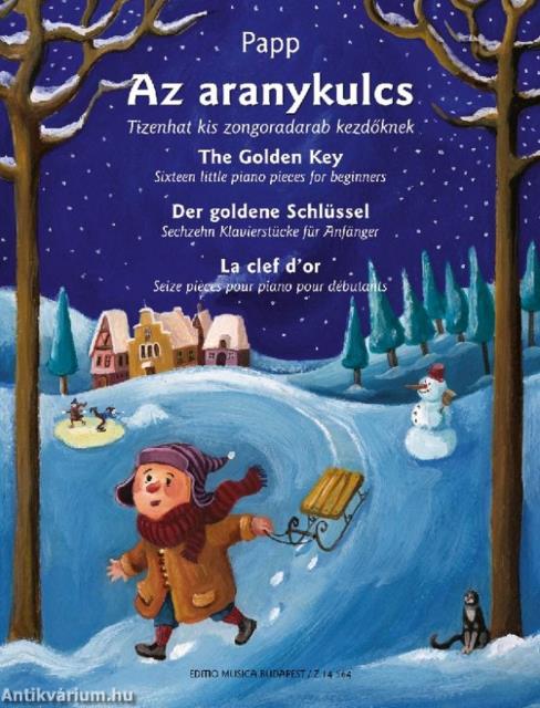 Tizenhat kis zongoradarab kezdőknek