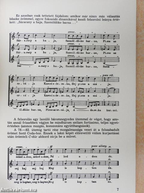 Bartók egynemű kórusaink előadásáról