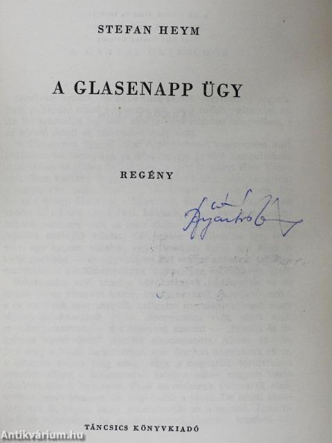 A Glasenapp ügy