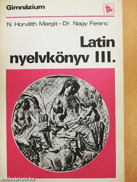 Latin nyelvkönyv III.