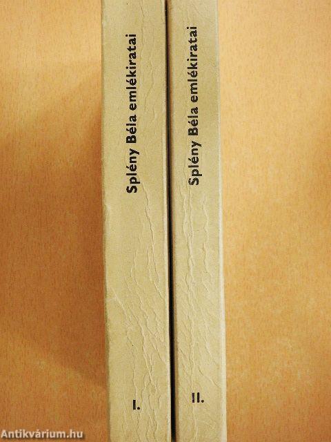 Splény Béla emlékiratai I-II.