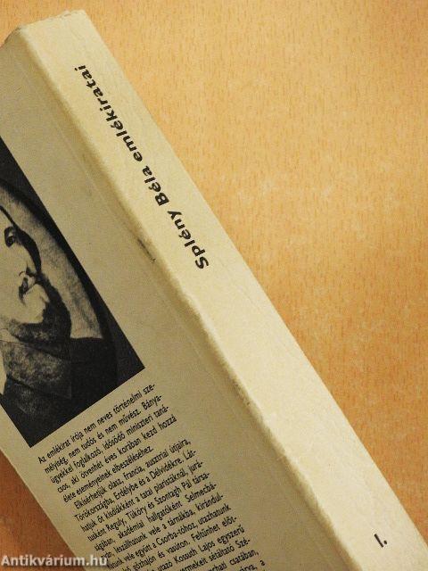 Splény Béla emlékiratai I-II.