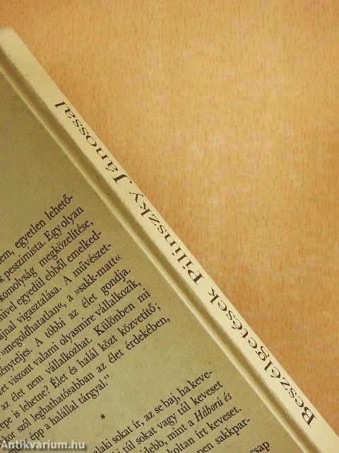 Beszélgetések Pilinszky Jánossal