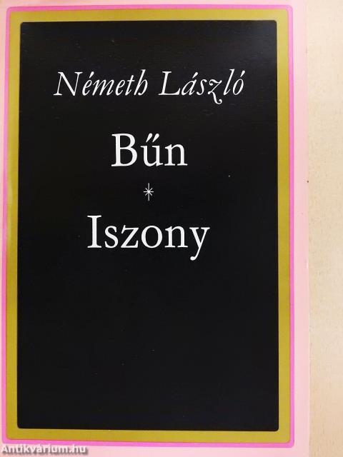 Bűn/Iszony