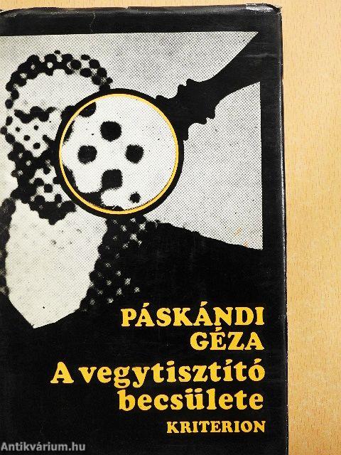 A vegytisztító becsülete