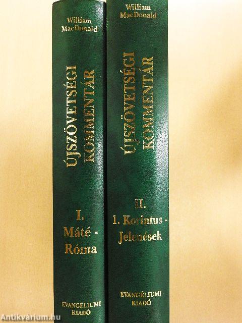 Újszövetségi kommentár I-II.