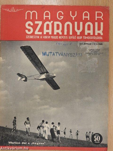 Magyar Szárnyak 1941. április 1. - Mutatványszám