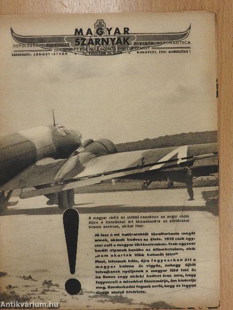 Magyar Szárnyak 1941. augusztus 1.
