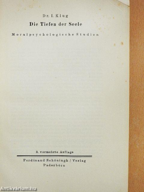 Die Tiefen der Seele