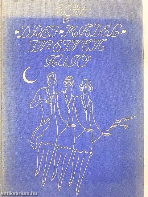 3 Mädel in einem Auto (gótbetűs)