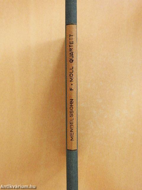 Quartett No. 6. F-moll