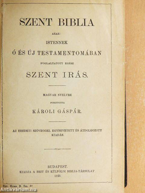 Szent Biblia