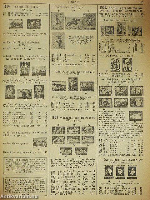Briefmarken-katalog Zumstein - Europa 1970