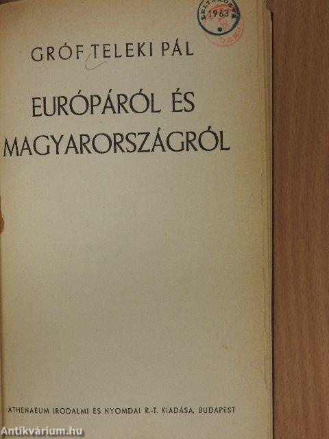 Európáról és Magyarországról
