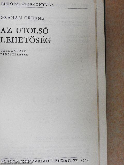 Az utolsó lehetőség