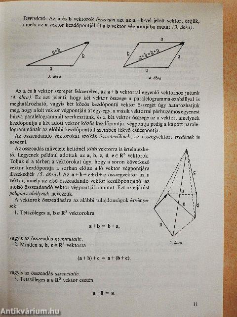Vektorgeometria és lineáris algebra