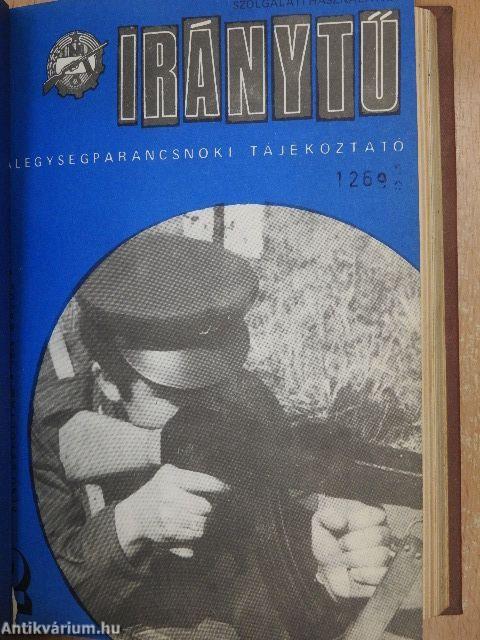 Nevelés a kiképzés komplex folyamatában, s a parancsnokok szerepe, felelőssége az állomány nevelésében/A Magyar Népköztársaság honvédelmi készsége ellen irányuló imperialista fellazító tevékenység/Radar 1974/1./Iránytű 1974/1-4.