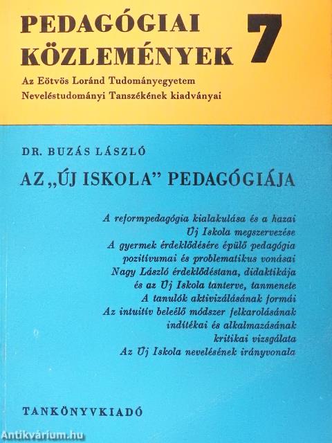 Az "új iskola" pedagógiája