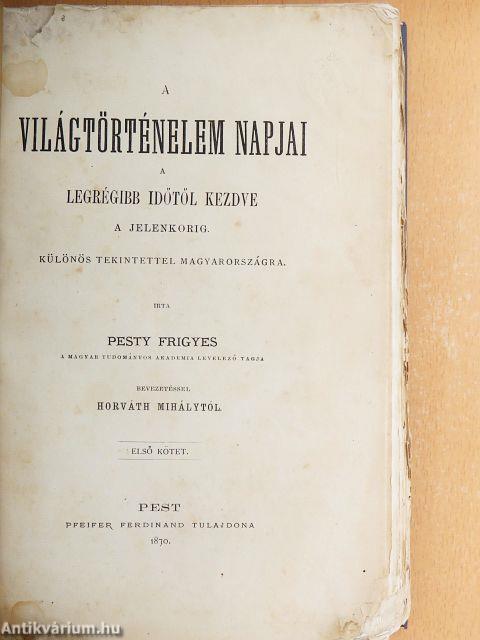 A világtörténelem napjai I.