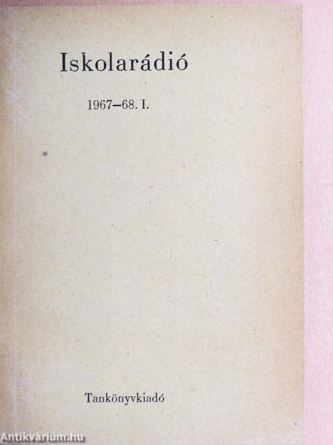 Iskolarádió 1967-68. I.