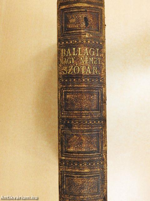 Uj teljes magyar és német szótár