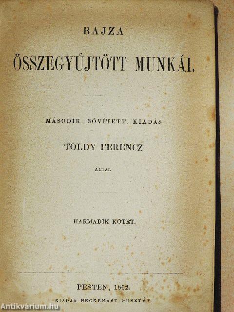 Bajza összegyűjtött munkái III-IV.