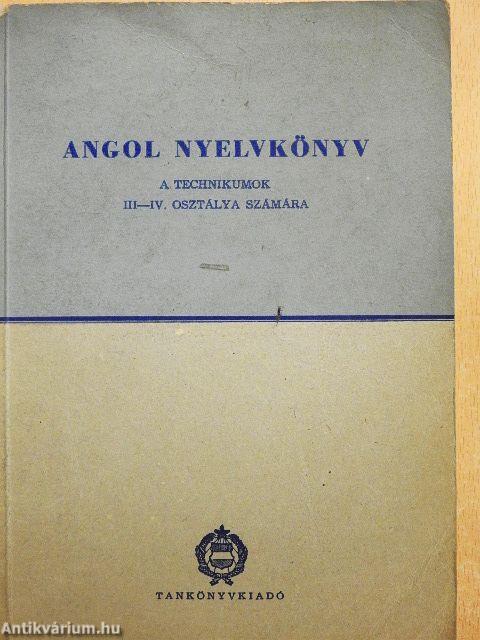 Angol nyelvkönyv III-IV.