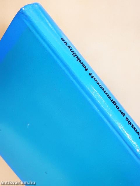 A gyorsolvasás programozott tankönyve