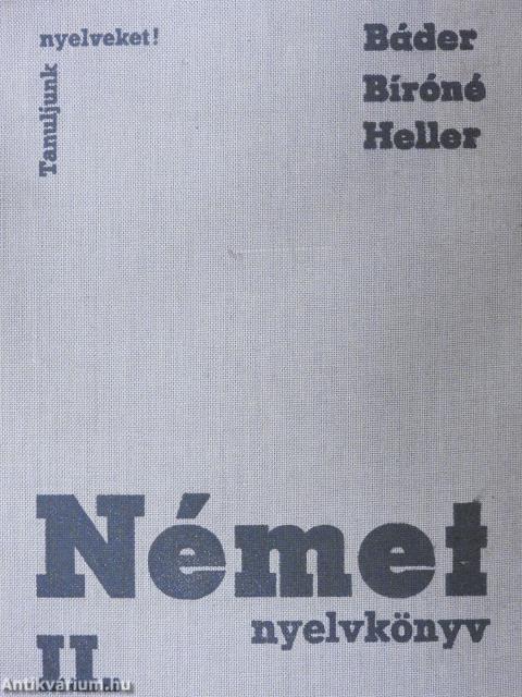 Német nyelvkönyv II.