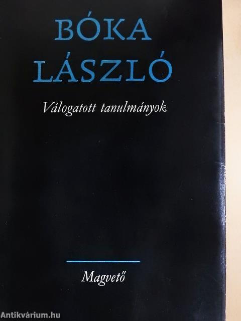 Válogatott tanulmányok