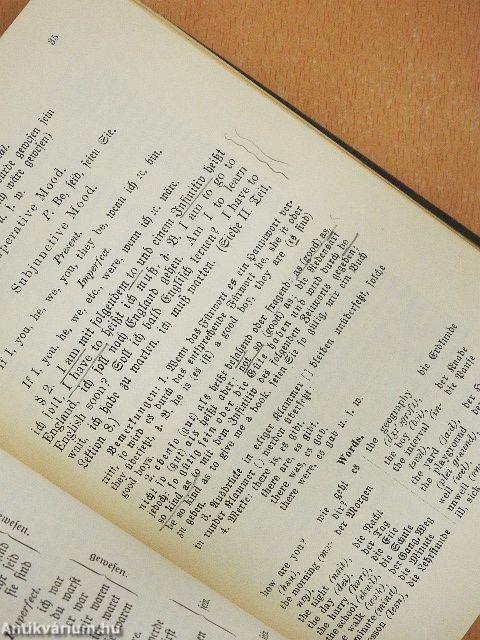 Englische konversations-Grammatik (gótbetűs)