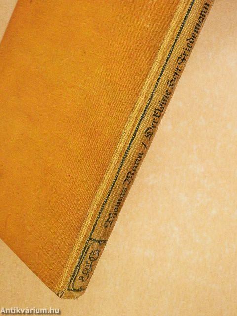 Der kleine Herr Friedemann und andere Novellen (gótbetűs)