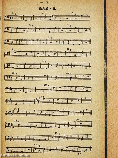 Der Harmonieschüler I-II. (gótbetűs)