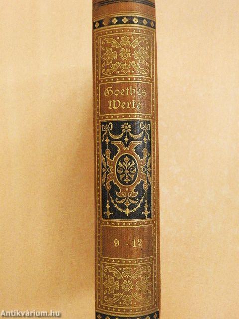 Goethes Werke 9-12. (gótbetűs)
