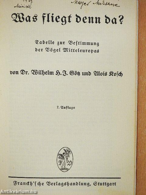 Was fliegt denn da? (gótbetűs)