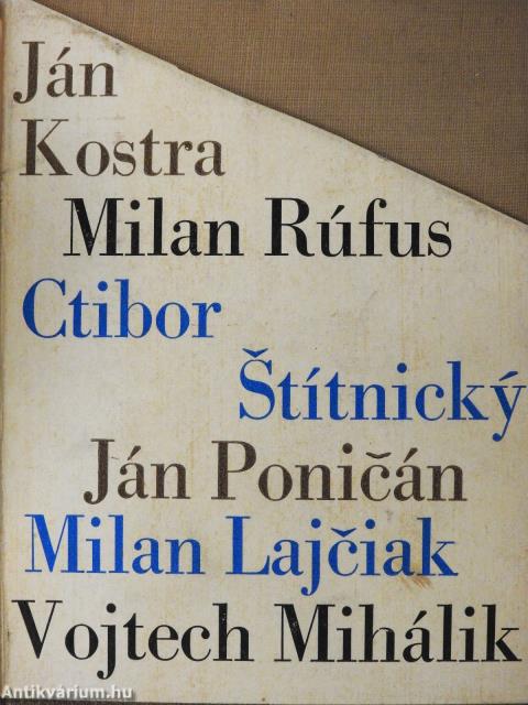 A modern szlovák líra kincsesháza I-VIII.