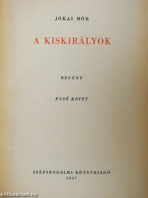 A kiskirályok I-II.